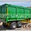 agricultural two axle 15 ton tipping tractor trailer