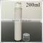 Wholesale transparent white black pp airless bottle/30ml -200ml airless lotion bottle