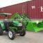 top quality EURO style tractor use hydraulic operating front end loader with CE cetification