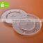 Custom Clear Plastic PS Flat Lids for Paper Cup China Manufactory Price