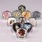 low moq! hot selling bling metal greative square rhinestone pill box/promotion pill box/capsule storage case/capsule case