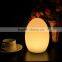 rechargeable colors changing plastic 3d led table lamp with controller for table decor