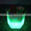 2015 New Cordless wine cooler lighted led bar light ice bucket LTT-SI02