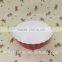 Stocked Porcelain color glazed dinner ceramic plate dishes