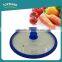 FDA approval multi size cooking pan lids silicone ring tempered glass pot cover