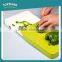 New design wholesale kitchen cooking concepts ABS chopping blocks, flexible cutting board with drawer
