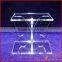 lighted acrylic cake stand