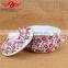 Best Selling Multi-functional Ceramic/ Enamel stew pot / cooking set with full decal