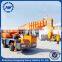 70Kw 8 Ton Truck Mounted Crane / Hydraulic Crane With Truck
