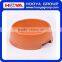 Bamboo Fiber Eco-Friendly Pet Round Bowl for Dogs and Cats