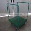 carpet plywood deck steel panel cart with removable handle
