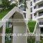 China factory price artificial green grass plant wall for garden