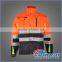 high visibility FR flame retardant oil & gas industry protective jacket