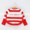 2016 autumn new model baby girls sweater designs striped pullover cloak