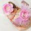 2016 popular boutique new born baby wings and flowers and headband sets photography props