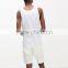 Classic chest stripe with pocket 100%cotton vest