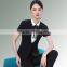 Custom Two Buttons Customized Black Wedding women Tuxedo Suit