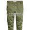 Womens Washed Khaki Green Cargo Pants Work Pants for Ladies