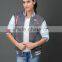 Fashionable Printed Grey Baseball Jackets For School Girls