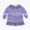 latest design hand knitted lace new born baby sweater cardigan