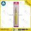 Fashion design fancy knitting needle plastic handle Aluminum crochet hook