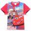 Hot Movie Cars T-Shirt for kids Wholesale Cartoon movie T-Shirts with cheap price Promotion Cars cotton T-shirts for Children