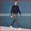 Shuliqi Wholesale Men Latest Design Tracksuit Contrast Trouser Plain Cotton Mens Tracksuit