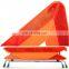 Plastic and Red Mini Emergency Warning Triangle and Car Triangle Warning Sign for Safety