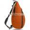 Orange Nylon Bicycle Sports Hiking Single Sports Shoulder Bag