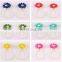 Hot Selling Baby Girls Barefoot Flower Pearl Foot Band Toe Ring Floral Wedding Sandals Socks Anklets Prop Headband 1pc