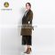 Golden Supplier High Quality Women Green Black Wool Coat Price