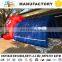 Printing logo inflatable football helmet tunnel for entrance sport field