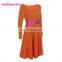 Wholesale Long Sleeve Soft Midi Casual Women Plus Size Dress Skirts In Bulk