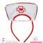 Nurse Headband Apron and Stethoscope Sexy Nurse Fancy Dress Costume Set