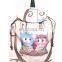 Colorful Owl design Cotton Canvas shoulder shopping Bag