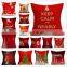 Comfy good Christmas Festival Pattern Car Sofa Pillowcase with Decorative Head Restraints Home Sofa Pillowcase, Size:43*43cm