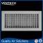 Aluminum Double Deflection Grille Adjustale Air Supply HVAC Diffuser