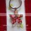 high quality Chinese mask custom made souvenir metal key chain/keychain/keyring
