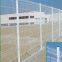 Security protective wire mesh fence with free sample drawing triangle bending fence