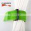 Logo customized elastic band  adjustable stretched loop cinch strap with plastic or mental buckle