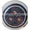 Single core or Three core 15KV MV power cable price from factory