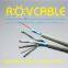 Flexible Pipe CCTV Camera Wire Braid Shielded Cable