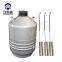 Liquid Nitrogen Vessel Dewar 30L Cryogenic Semen Storage Tank