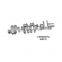 Diesel engine parts for S6D125 6D125 crankshaft 6151-31-1110