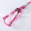 Multicolor printed fashion patch chest strap with dog leash