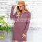 LAITE D2165 autumn&winter women o-neck solid color sexy dresses ladies long sleeve casual dresses with belt