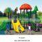 Kids plastic slides, outdoor playground equipment