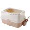 Wholesale Plastic Close Large Cat Litter Box Toilet