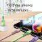 Liquid soft glue a tow three charging cable top products 3 in 1 charging cable