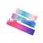 Adjustable Colorful Latex Logo Sports Rubber Loop Resistance Hip Circle Band